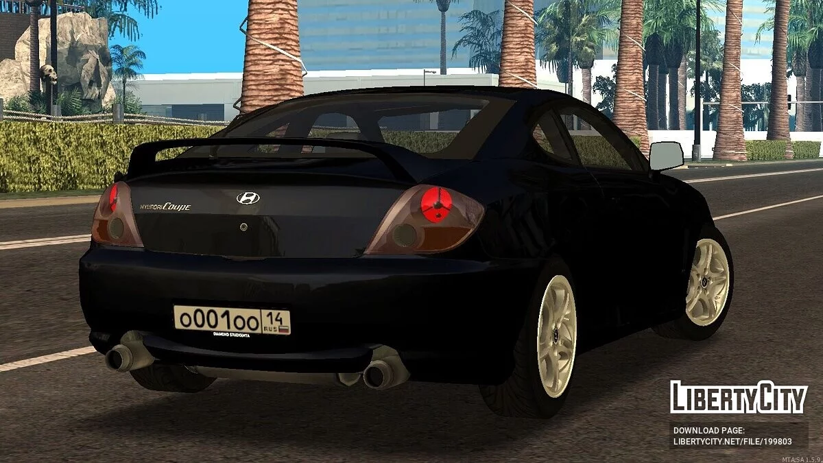 Hyundai Coupé + CCD / GTA San Andreas