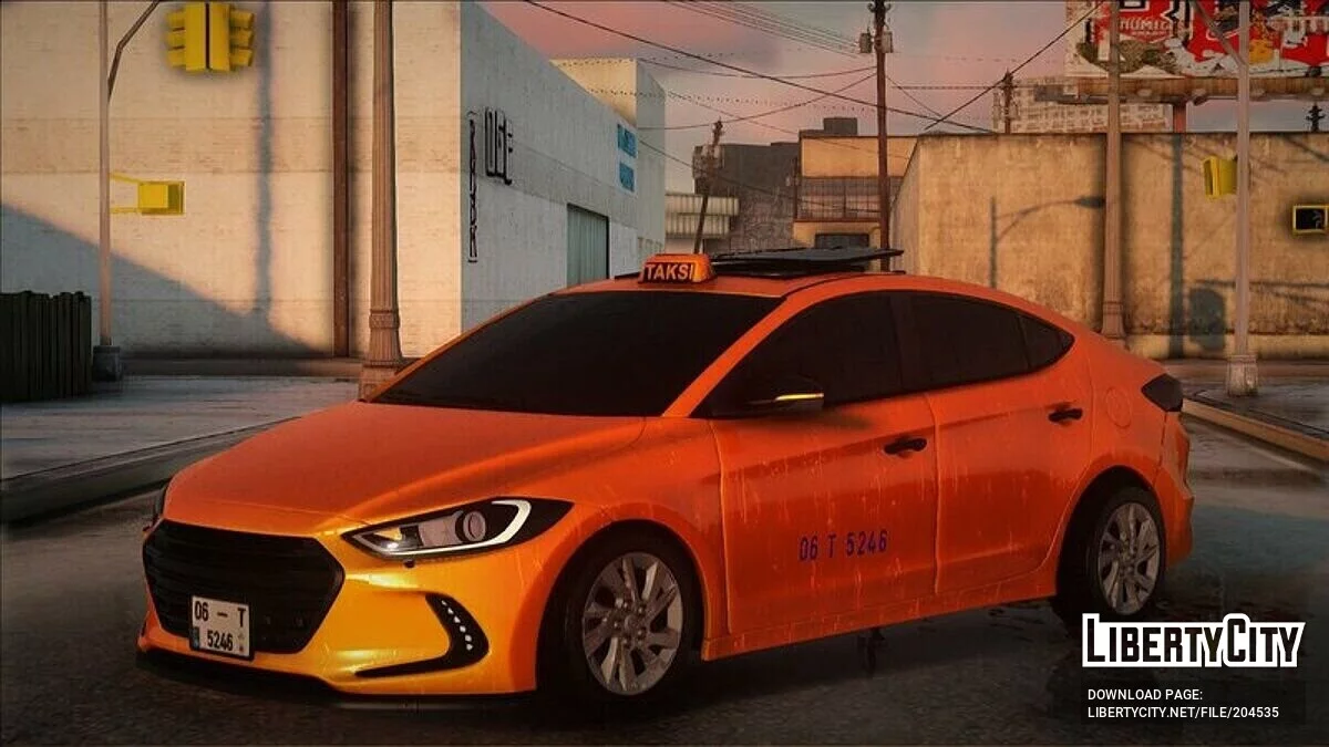 Hyundai Elentra Angara / GTA San Andreas
