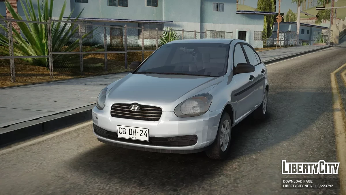 Hyundai Accent Chilenizado / GTA San Andreas