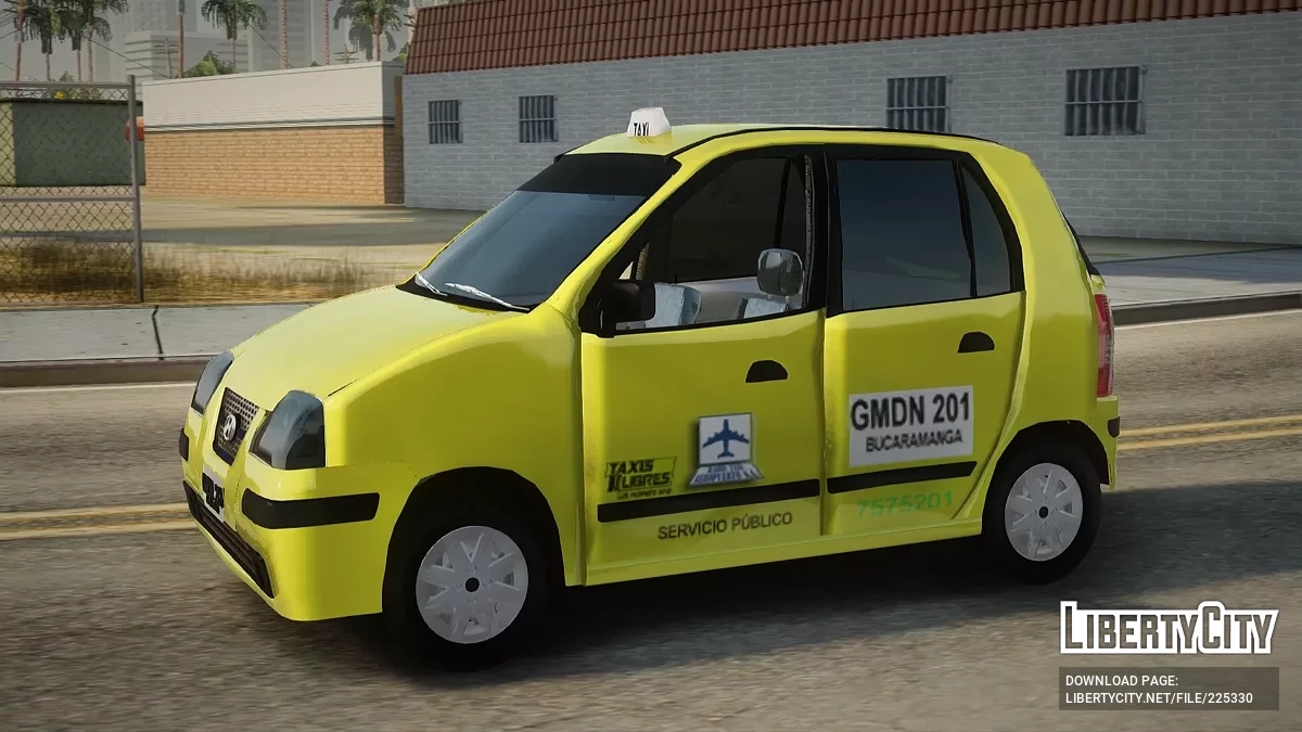 Hyundai Atos Taxi Colombiano / GTA San Andreas