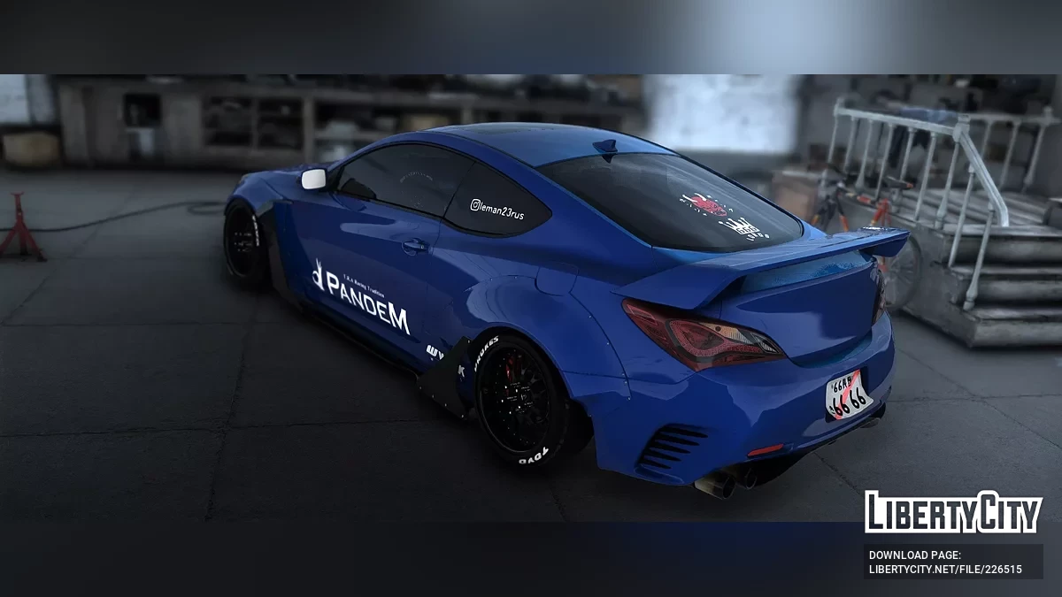 Hyundai Genesis Coupe PANDEM / GTA San Andreas