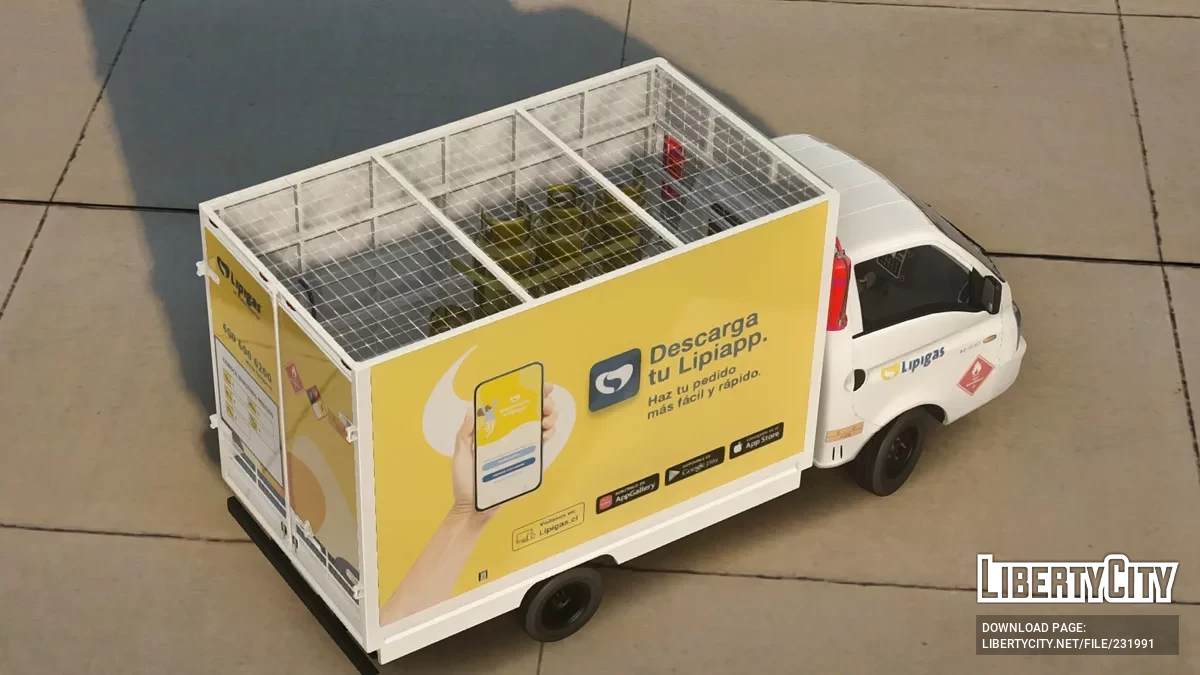 Hyundai H100 Lipigas / GTA San Andreas