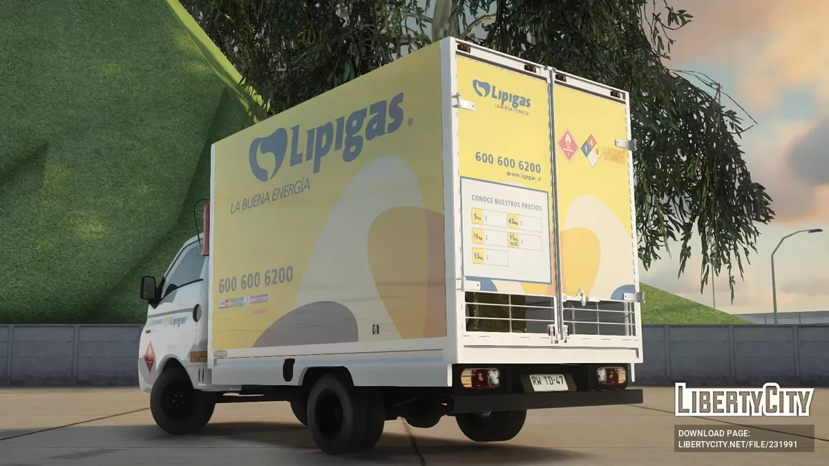 Hyundai H100 Lipigas / GTA San Andreas