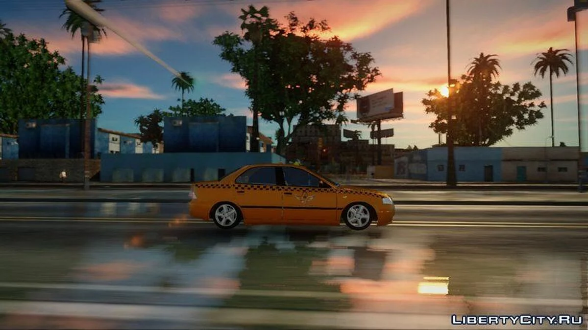 IKCO Samand Soren Taxi / GTA San Andreas