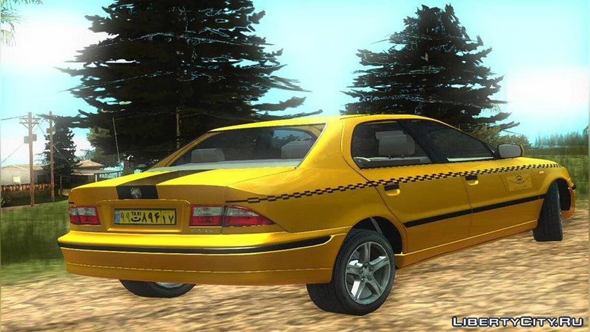 Ikco Samand Taxi LX / GTA San Andreas