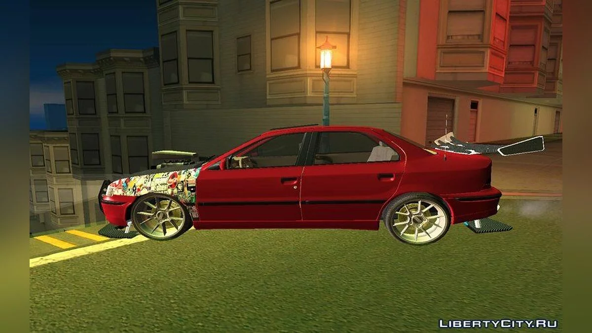 Ikco Samand полный спорт / GTA San Andreas