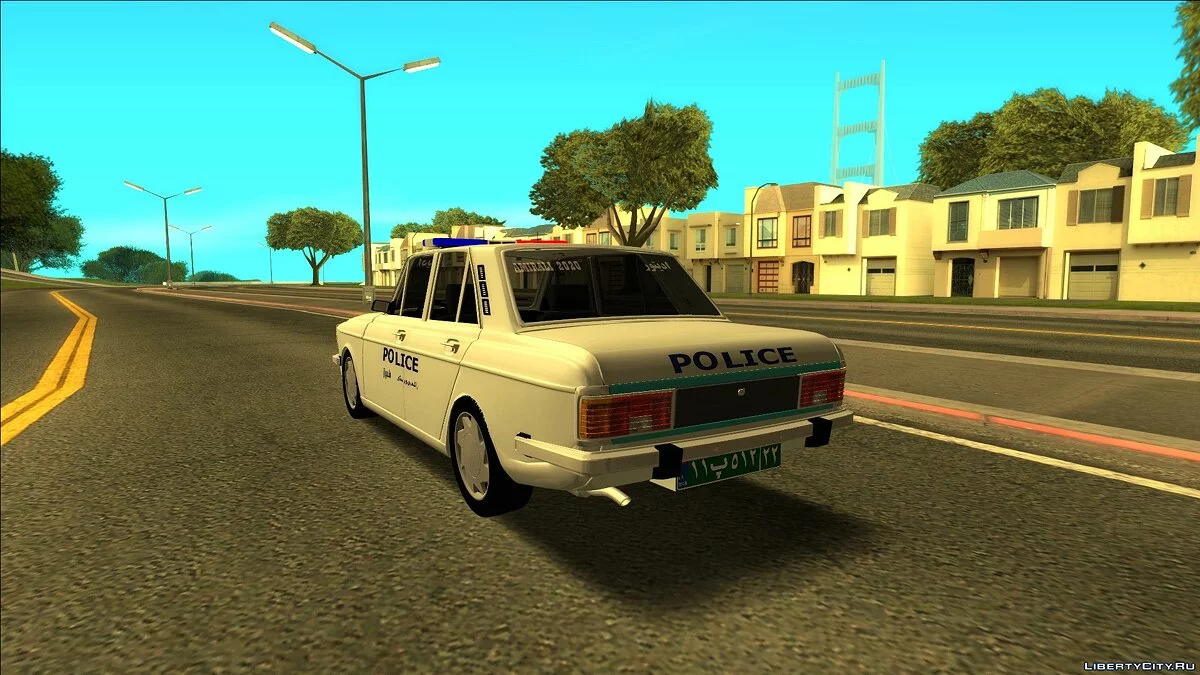 Ikco Peykan Police / GTA San Andreas