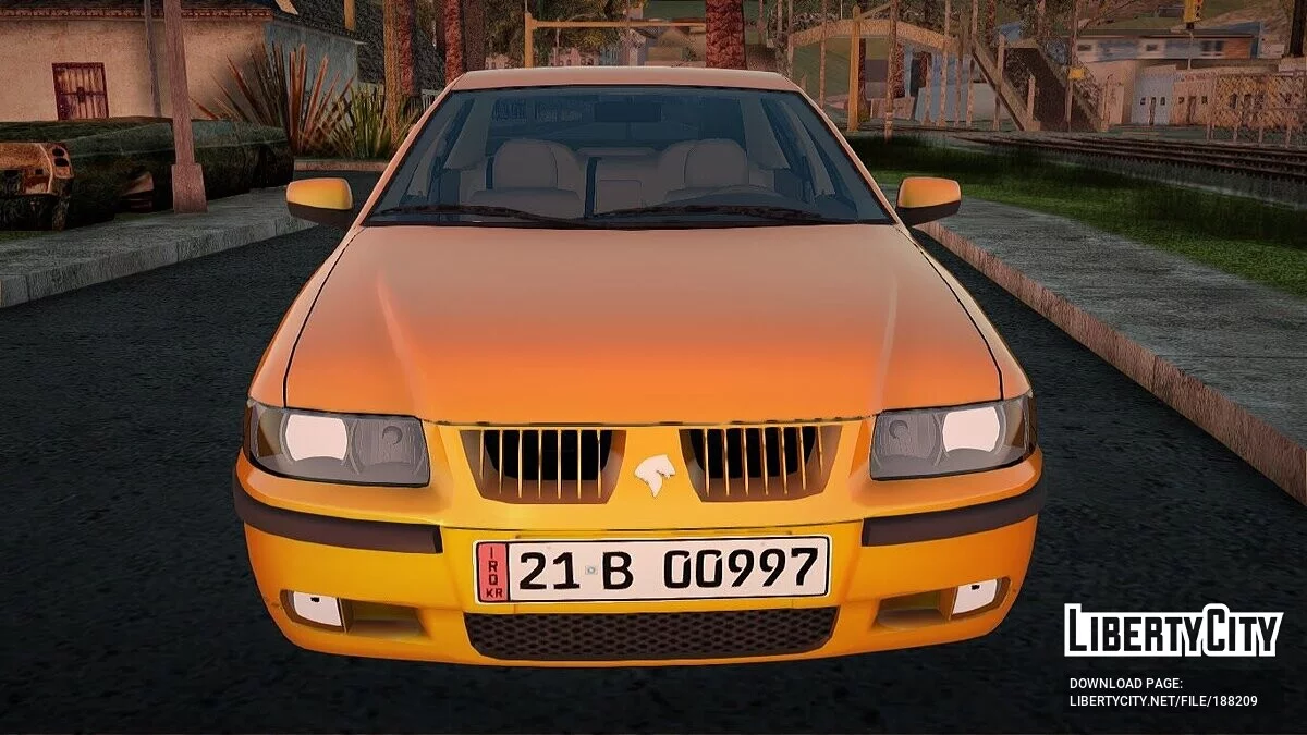 Ikco Samand Taxi Baghdad / GTA San Andreas