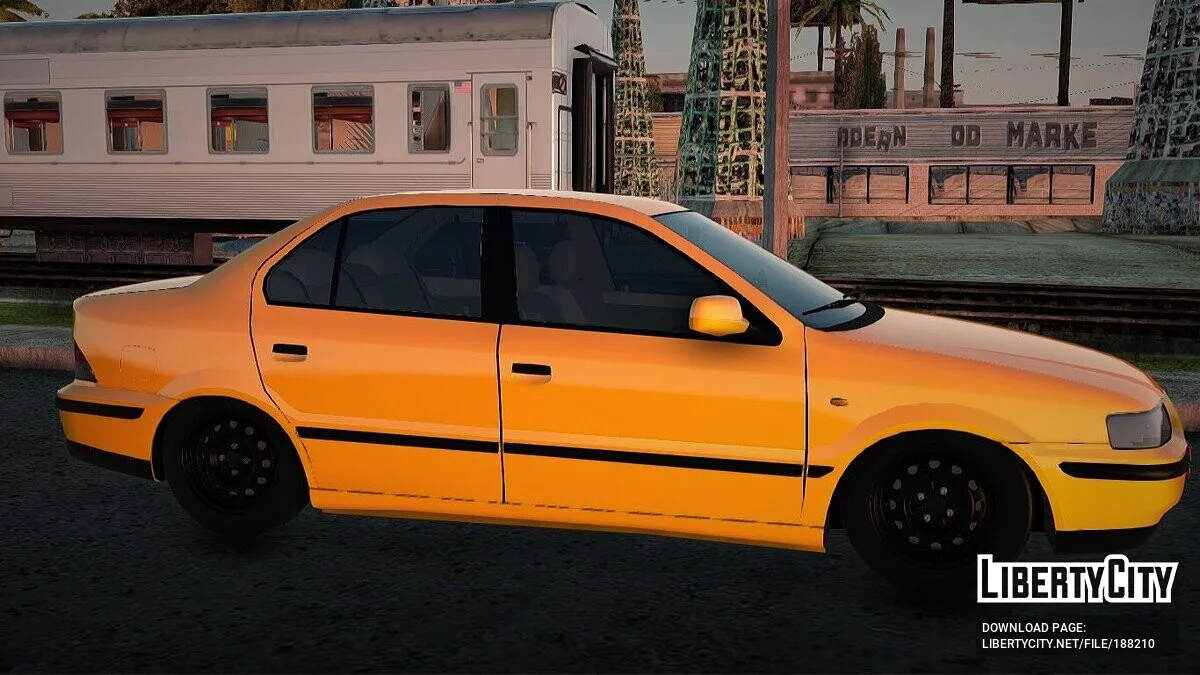 Ikco Samand X7 Taxi Baghdad / GTA San Andreas