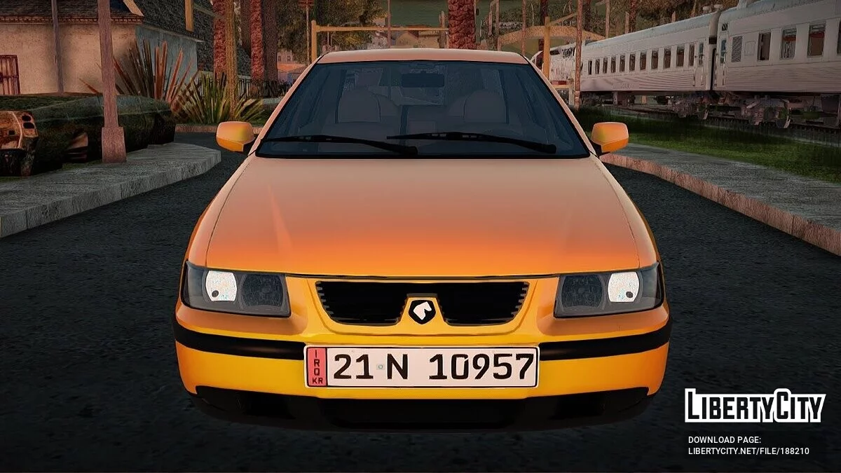 Ikco Samand X7 Taxi Baghdad / GTA San Andreas