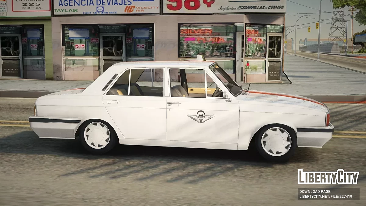 Paykan Taxi Separ Joshan / GTA San Andreas