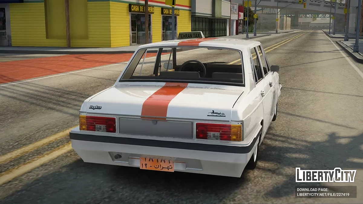 Paykan Taxi Separ Joshan / GTA San Andreas