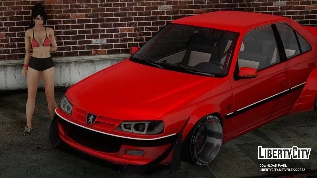Ikco Pars Rocket Bunny / GTA San Andreas