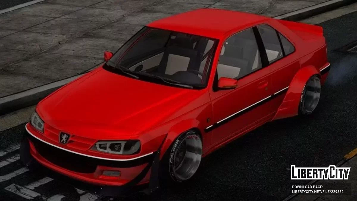 Ikco Pars Rocket Bunny / GTA San Andreas