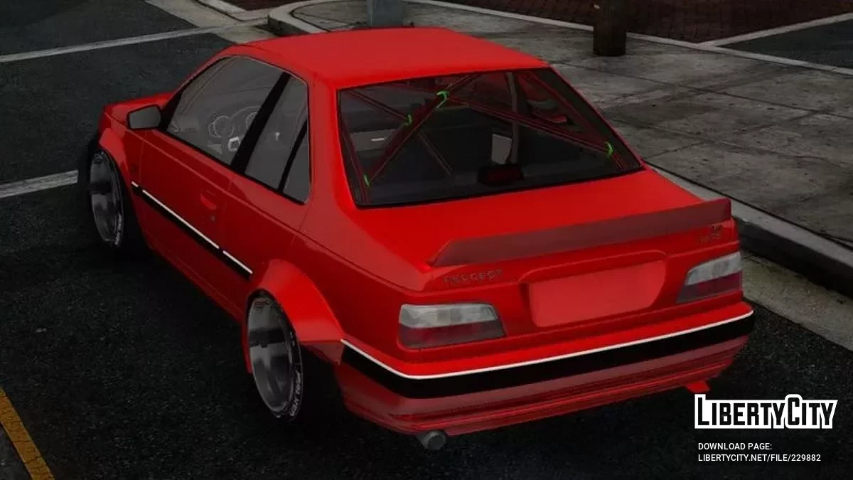 Ikco Pars Rocket Bunny / GTA San Andreas