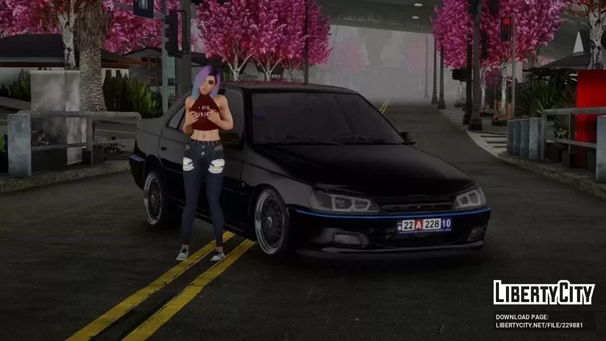 Ikco Pars Yakuza / GTA San Andreas