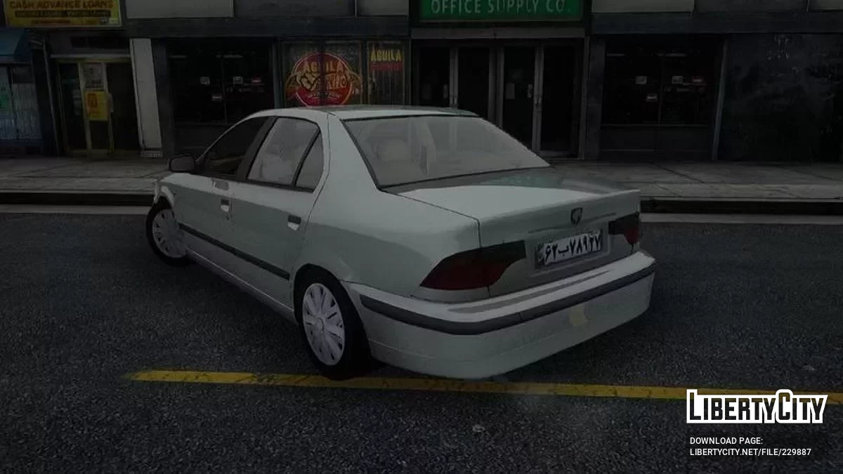 Ikco Samand X7 / GTA San Andreas