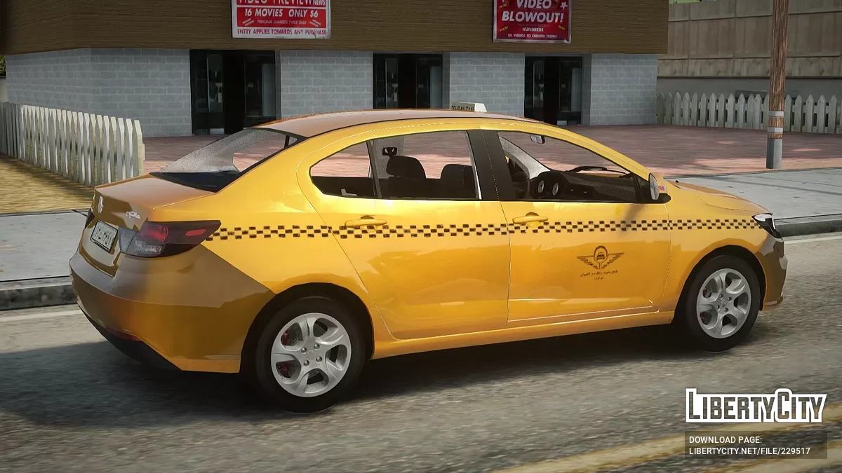 Saipa Shahin Taxi / GTA San Andreas