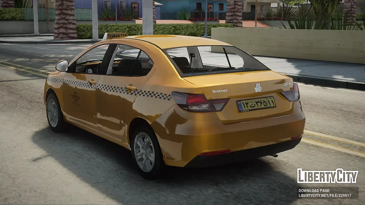 Saipa Shahin Taxi / GTA San Andreas
