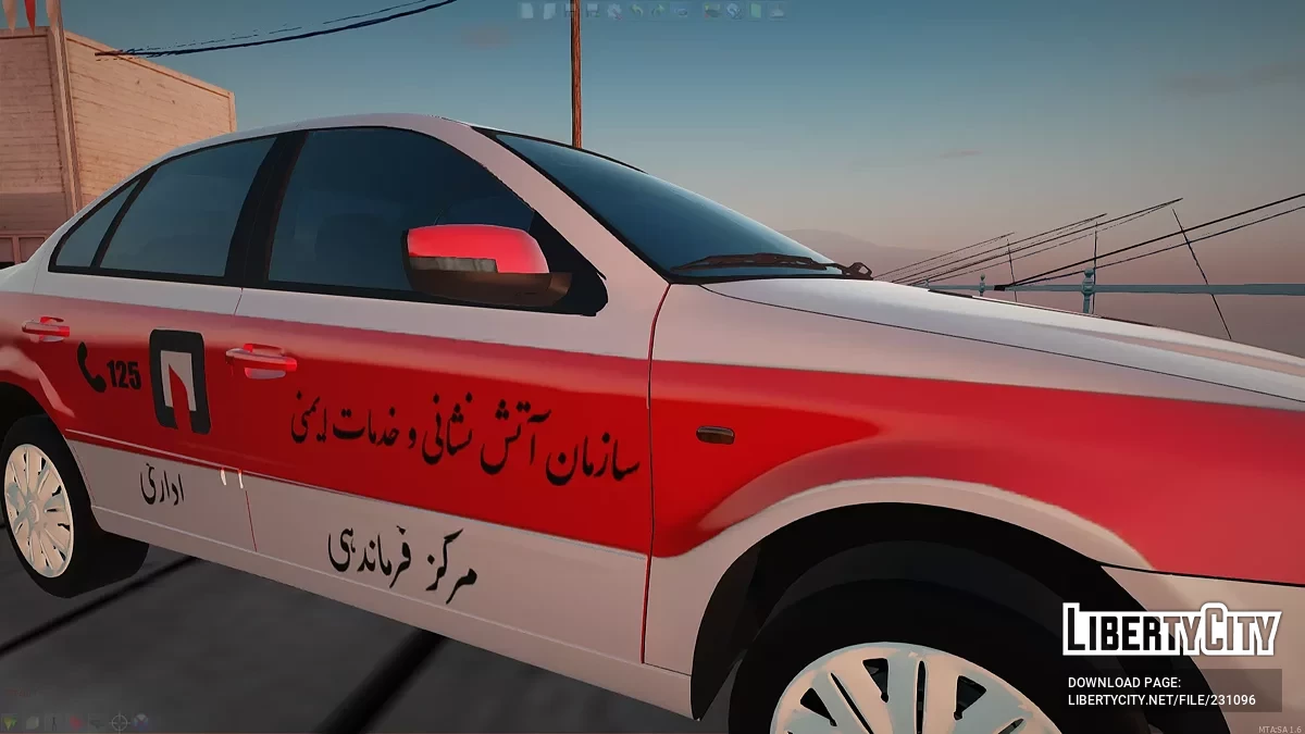 IKCO Samand Soren Plus / GTA San Andreas