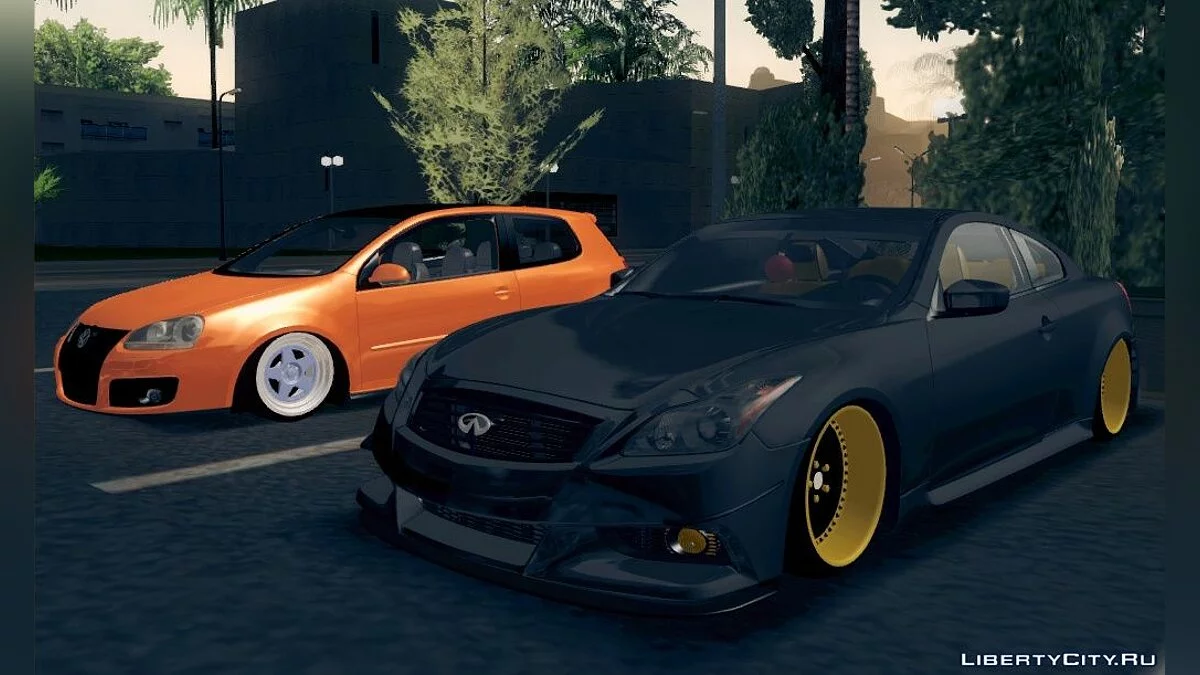 Infiniti G37 HellaFlush / GTA San Andreas