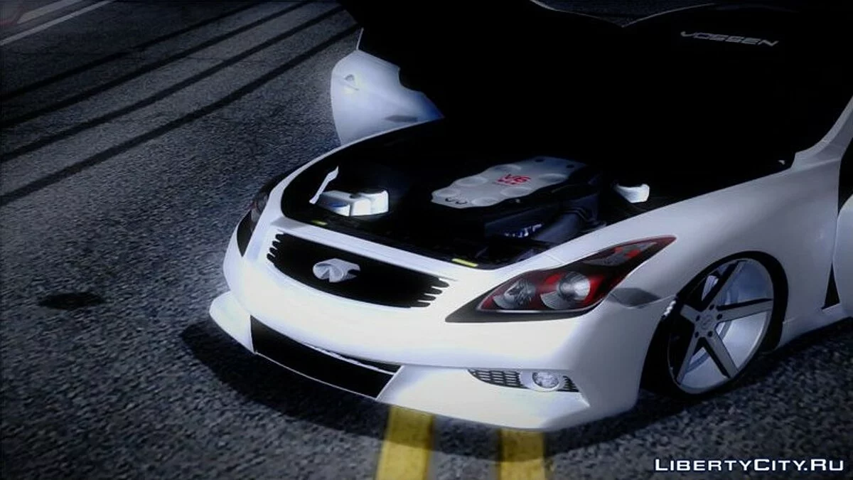 Infiniti G37 IPL Coupe VIP Style / GTA San Andreas