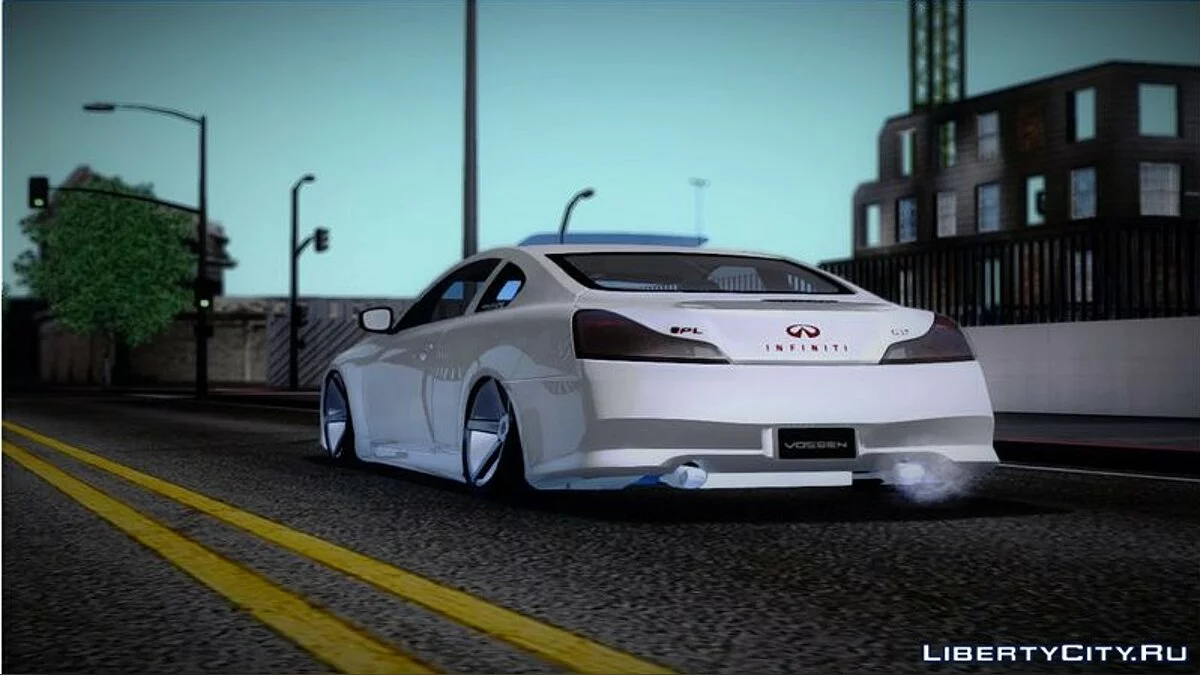 Infiniti G37 IPL Coupe VIP Style / GTA San Andreas
