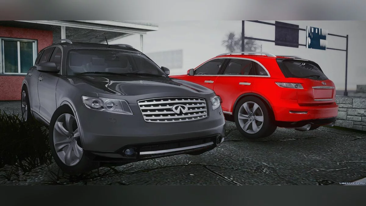 Infiniti FX 45 2008 / GTA San Andreas