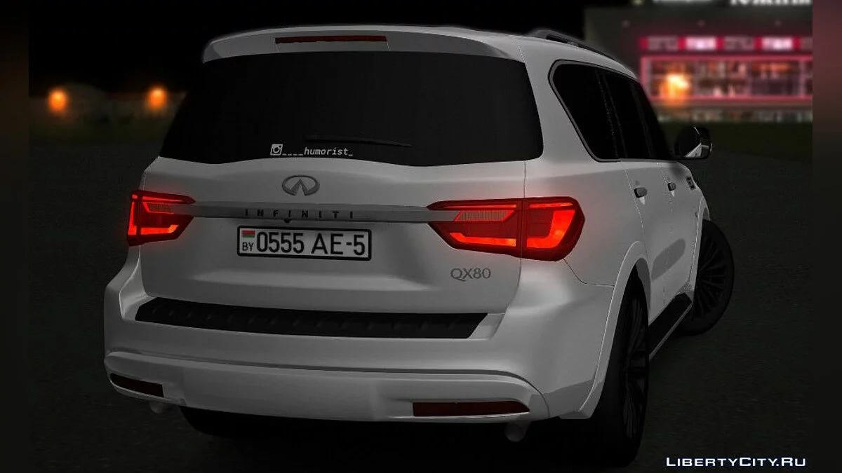 Infiniti QX80 / GTA San Andreas
