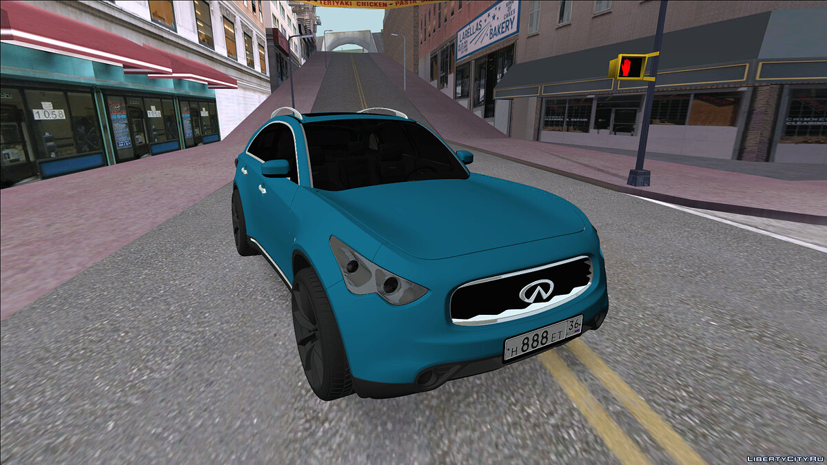 Скачать Infiniti FX37 для GTA San Andreas