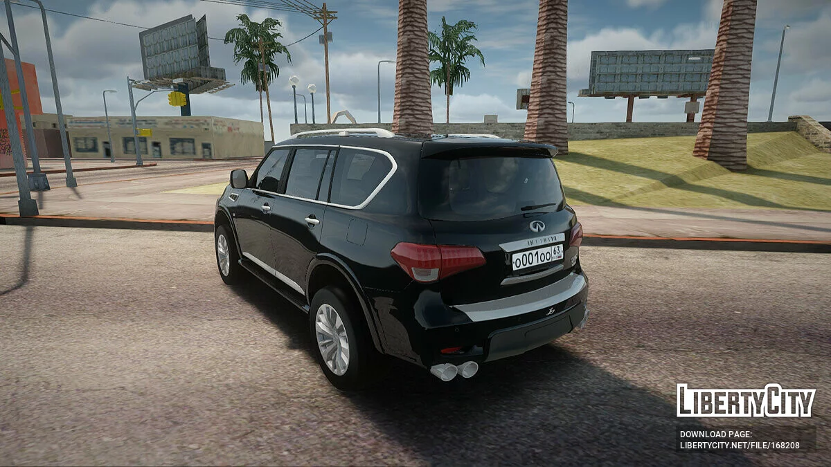 Infiniti QX80 / GTA San Andreas