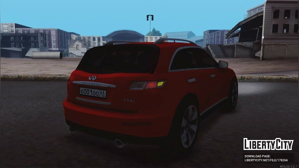 Infiniti FX45 / GTA San Andreas