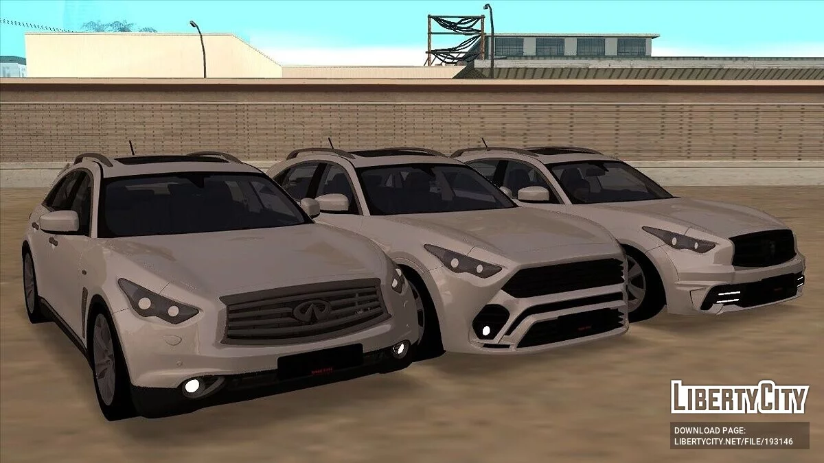 Infiniti FX50 + CCD / GTA San Andreas
