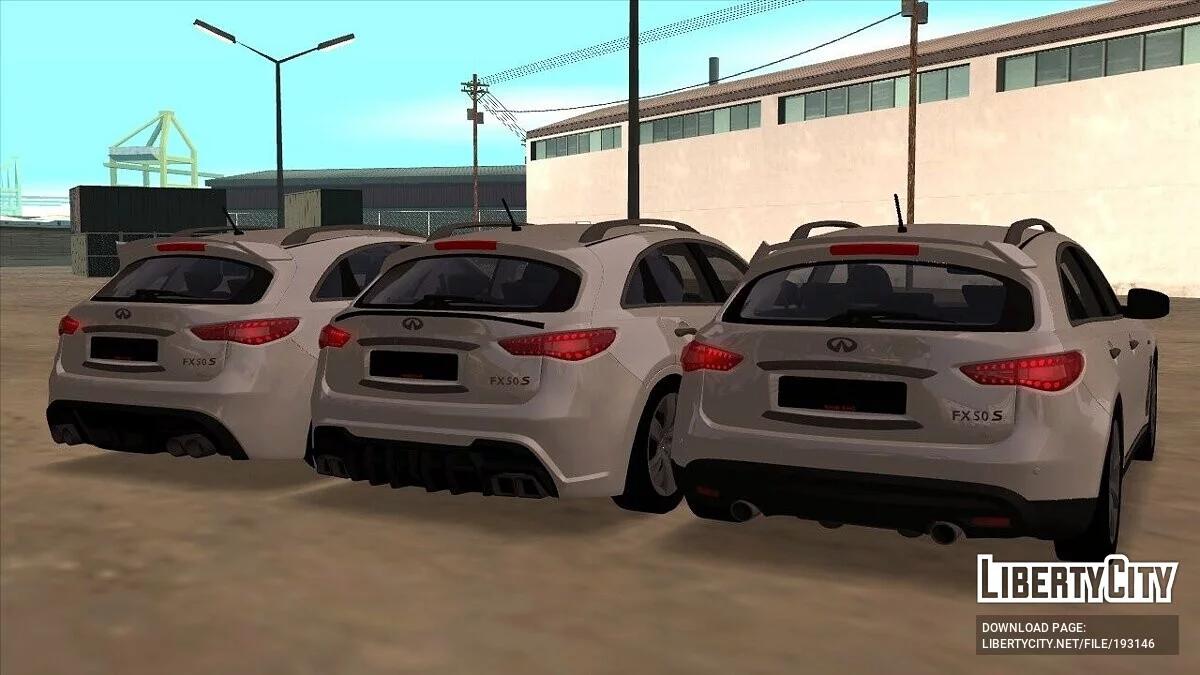 Infiniti FX50 + CCD / GTA San Andreas