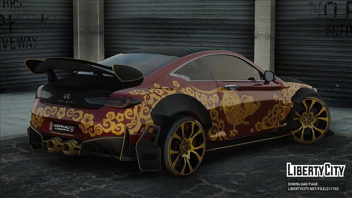 Infiniti Project Black S Special Edition / GTA San Andreas