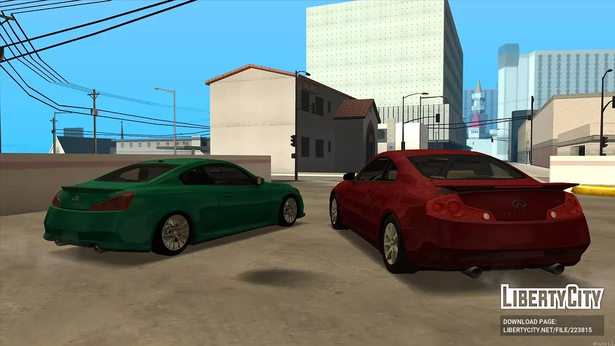 Infiniti G35 (V35) Coupe '03 + 2012 Infiniti IPL G Coupe / GTA San Andreas