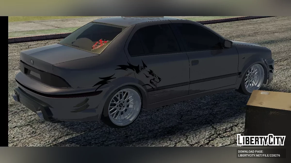 Тюнингованный Samand EF7 / GTA San Andreas (iOS, Android)