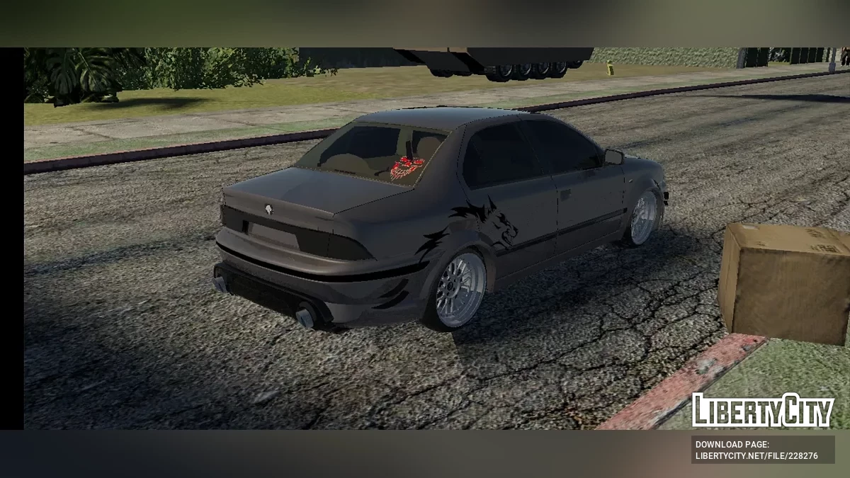 Тюнингованный Samand EF7 / GTA San Andreas (iOS, Android)