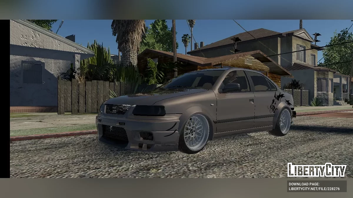 Тюнингованный Samand EF7 / GTA San Andreas (iOS, Android)