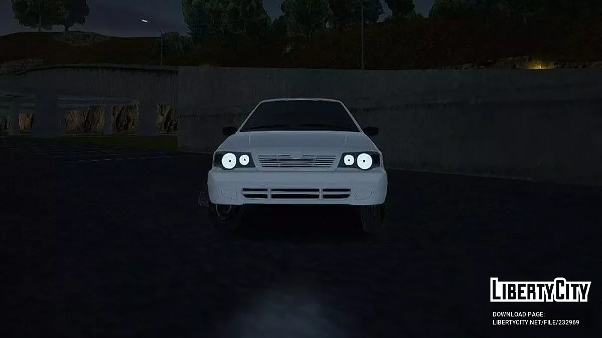 Saipa 132 Azelow Style / GTA San Andreas (iOS, Android)