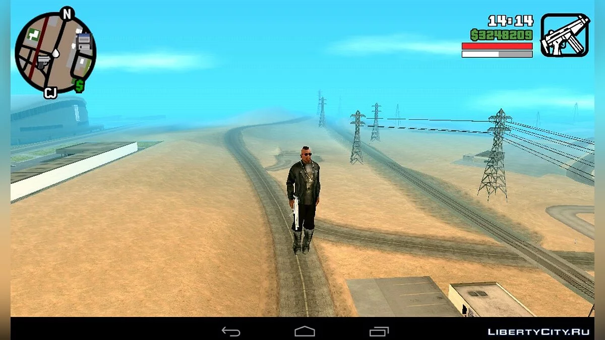Летающий CJ (Android) / GTA San Andreas (iOS, Android)