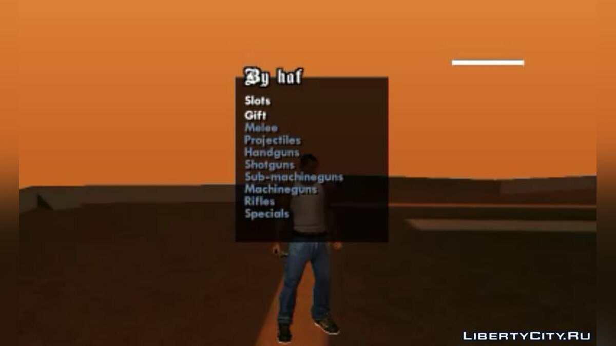 Скачать Weapons Menu for Android для GTA San Andreas (iOS, Android)