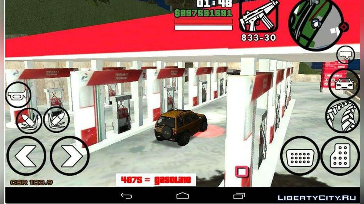 Скачать Gasoline For Android для GTA San Andreas (iOS, Android)