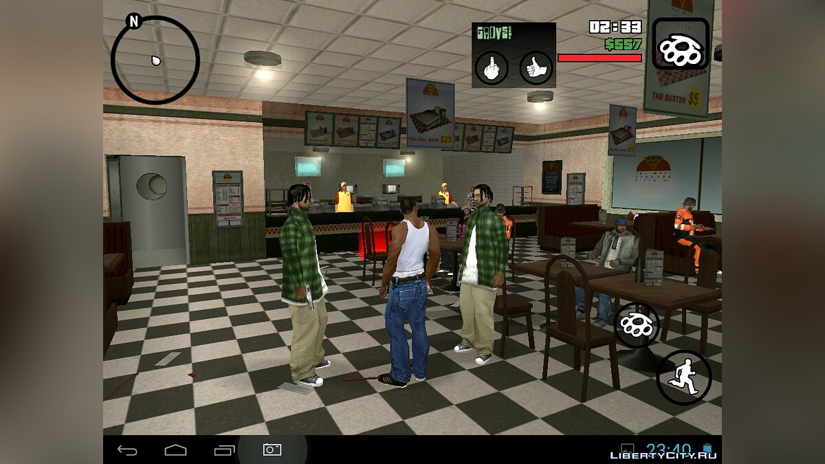 Скачать Homies Inside (for Android) для GTA San Andreas (iOS, Android)