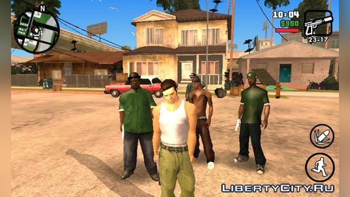 Скачать Друзья Сиджея на Грув (Android) для GTA San Andreas (iOS, Android)