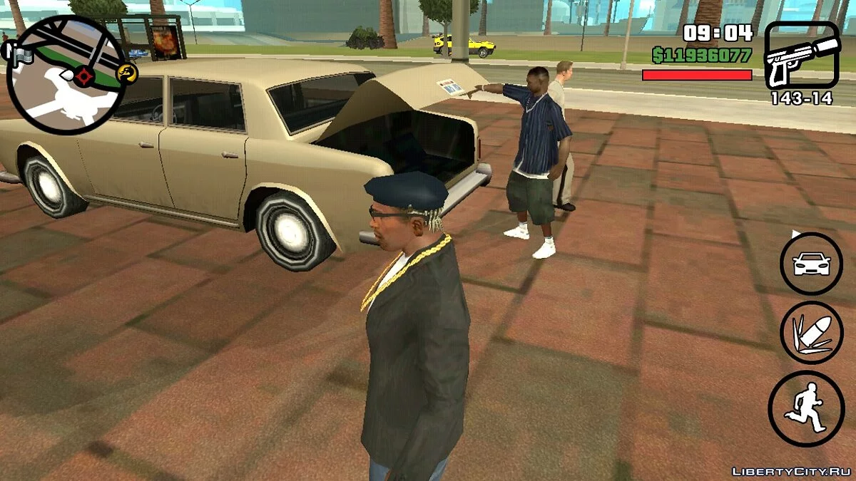 Оживлённый аэропорт в Лас Вентурасе(Android) / GTA San Andreas (iOS, Android)
