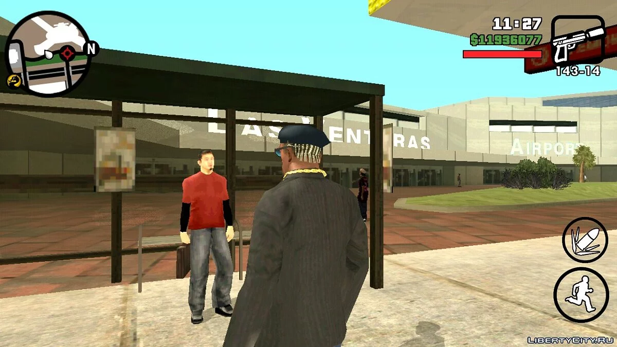 Оживлённый аэропорт в Лас Вентурасе(Android) / GTA San Andreas (iOS, Android)