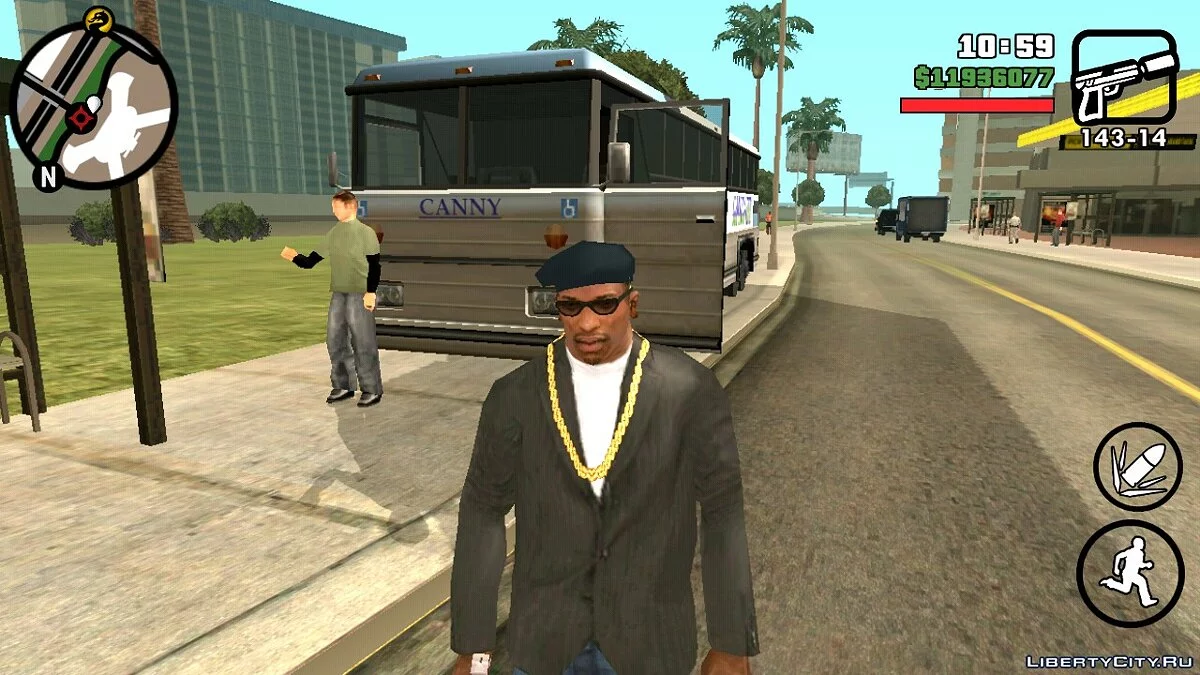 Оживлённый аэропорт в Лас Вентурасе(Android) / GTA San Andreas (iOS, Android)