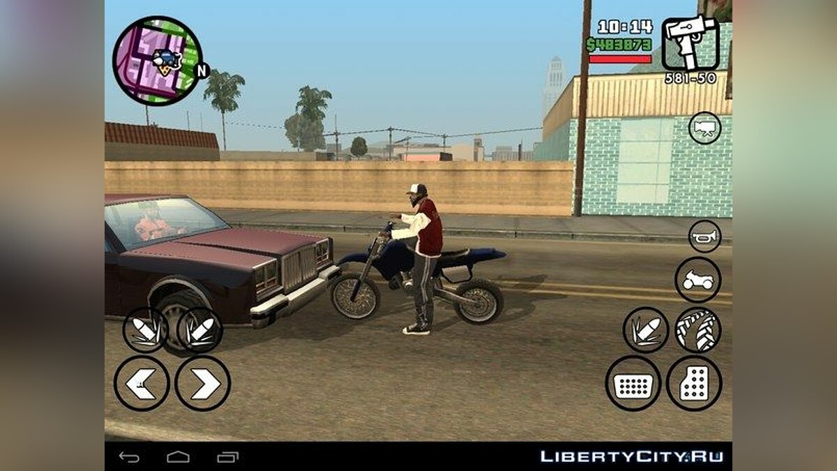 Скачать Прыгающий Sanchez(Android) для GTA San Andreas (iOS, Android)