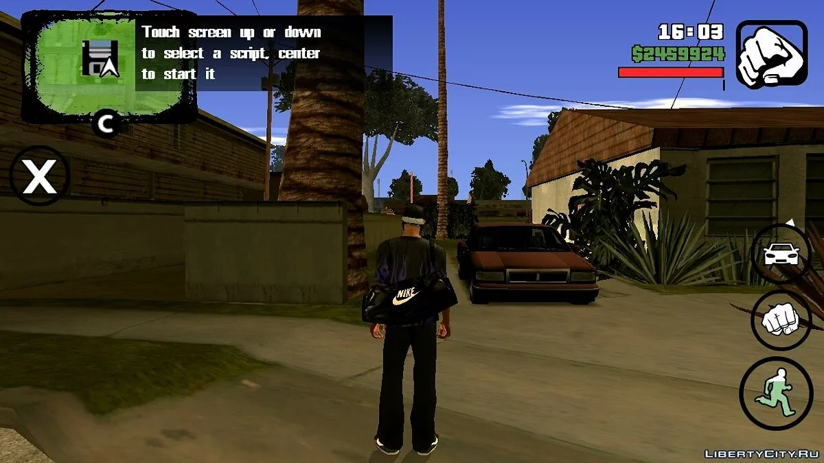 Сохранение в любом месте / GTA San Andreas (iOS, Android)